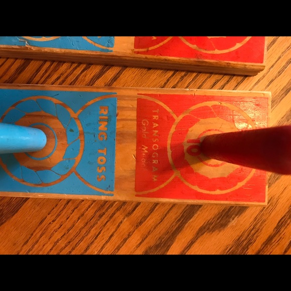Vintage ring toss set - Picture 2 of 4